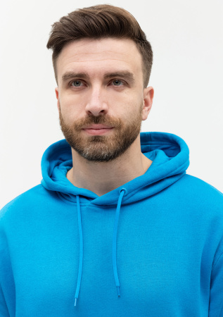 Худи унисекс STAN футер с начёсом 260,20, Лазурный (40) | Мерч, униформа и текстиль для бизнеса photo-6