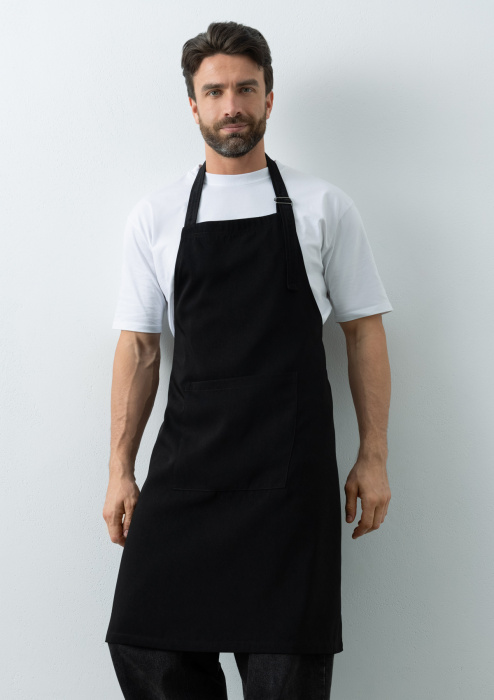 Фартук с грудкой, 240, 01, Черный (20) фото-4