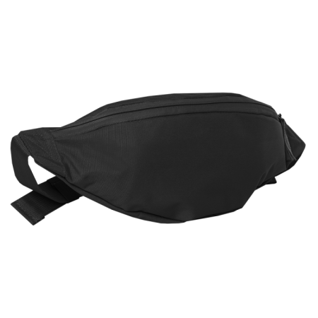 Черная поясная сумка арт. 122, 100% полиэстер, оптом | Мерч, униформа и текстиль для бизнеса photo-0