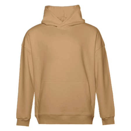 Худи унисекс STAN оверсайз футер без начёса 350, 66, Бежевый (54)  | Мерч, униформа и текстиль для бизнеса photo-0
