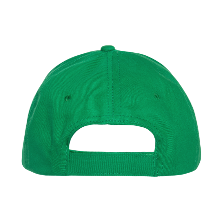 Зеленая бейсболка арт. 10L, 5 клиньев из 100% хлопка, 150 гр/м2, оптом | Мерч, униформа и текстиль для бизнеса  photo-4