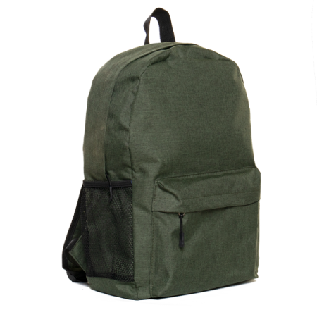 Зеленый рюкзак арт. 141, 100% полиэстер, оптом | Мерч, униформа и текстиль для бизнеса photo-2