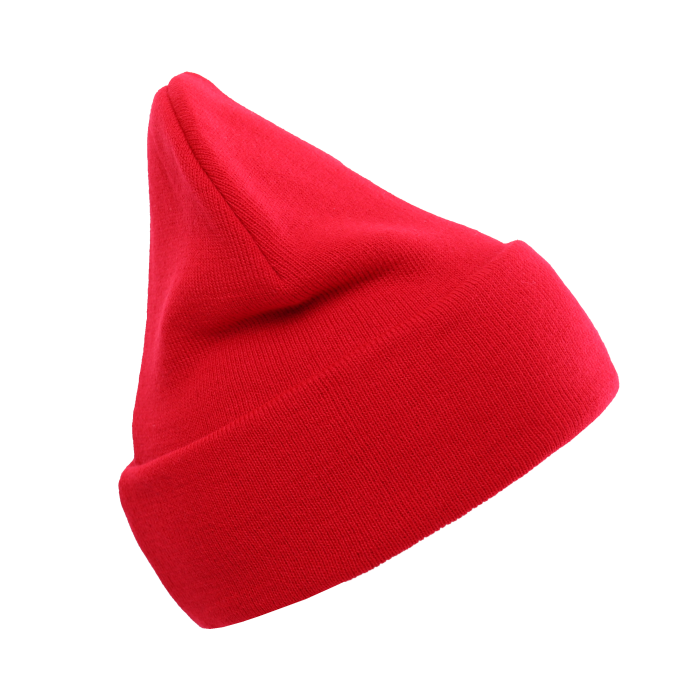 Красная шапка арт. 017 из 100% акрила, 300 гр/м2, оптом | Мерч, униформа и текстиль для бизнеса  фото-1