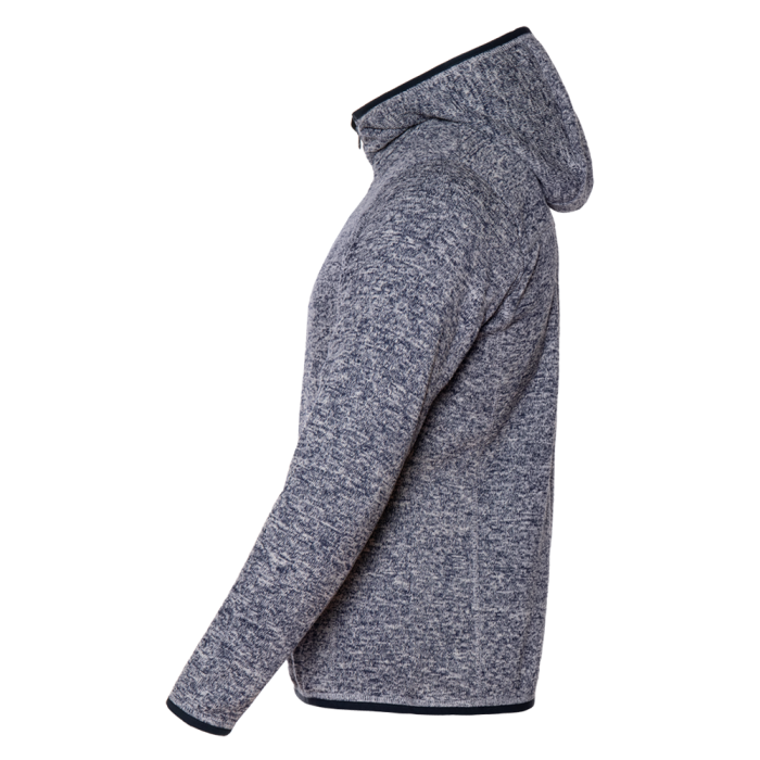 Темно-синяя толстовка STAN арт. 67 на молнии, вязаный флис 100% полиэстер, 320 гр/м2 | Мерч, униформа и текстиль для бизнеса фото-2