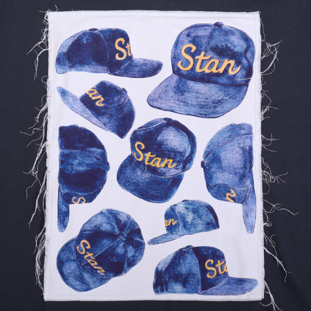 Толстовка оверсайз кроя арт. 100 из 100% хлопка (верх) и 100% полиэстера (подклад), 320 гр/м2, оптом | Мерч, униформа и текстиль для бизнеса  photo-3