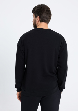 Свитшот унисекс STAN футер без начёса, 350, 96, Чёрный (20) | Мерч, униформа и текстиль для бизнеса photo-6