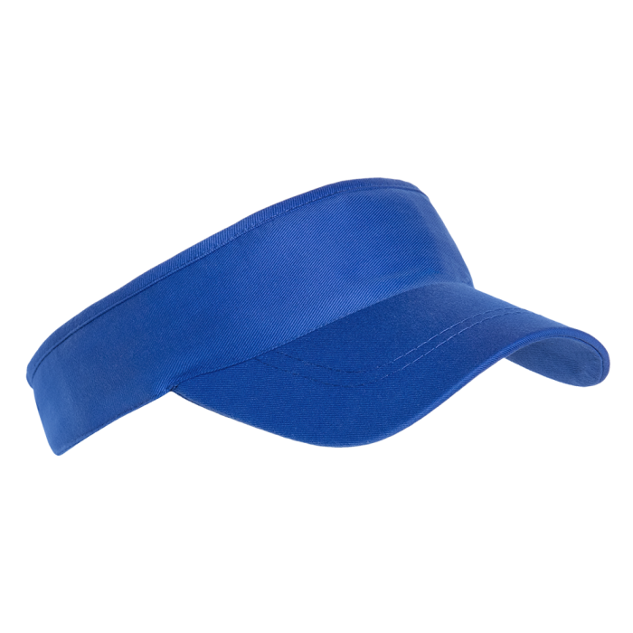 Синий козырек арт. 25U, 100% хлопок, 220 гр/м2, оптом | Мерч, униформа и текстиль для бизнеса  фото-0