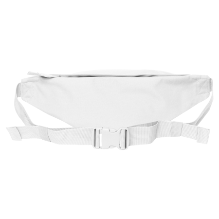 Белая поясная сумка арт. 122, 100% полиэстер, оптом | Мерч, униформа и текстиль для бизнеса photo-3