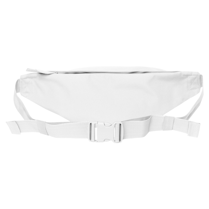 Белая поясная сумка арт. 122, 100% полиэстер, оптом | Мерч, униформа и текстиль для бизнеса фото-3