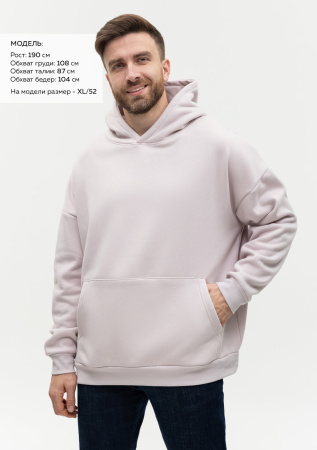 Худи унисекс STAN  оверсайз 320, 69, Кремовый (52) | Мерч, униформа и текстиль для бизнеса photo-3