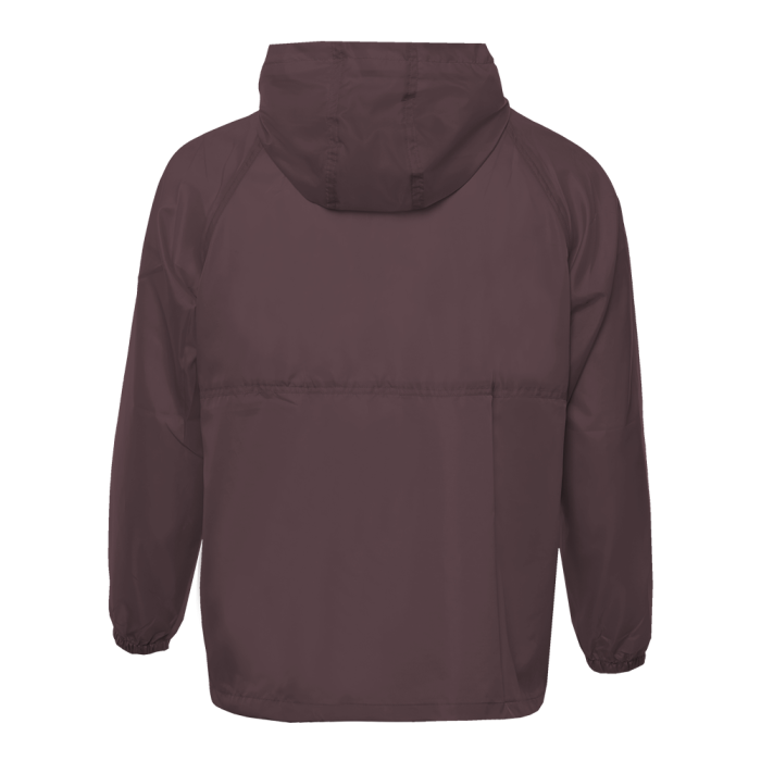 Однотонная фиолетовая куртка-анорак арт. И16, 100% полиэстер | Мерч, униформа и текстиль для бизнеса фото-1