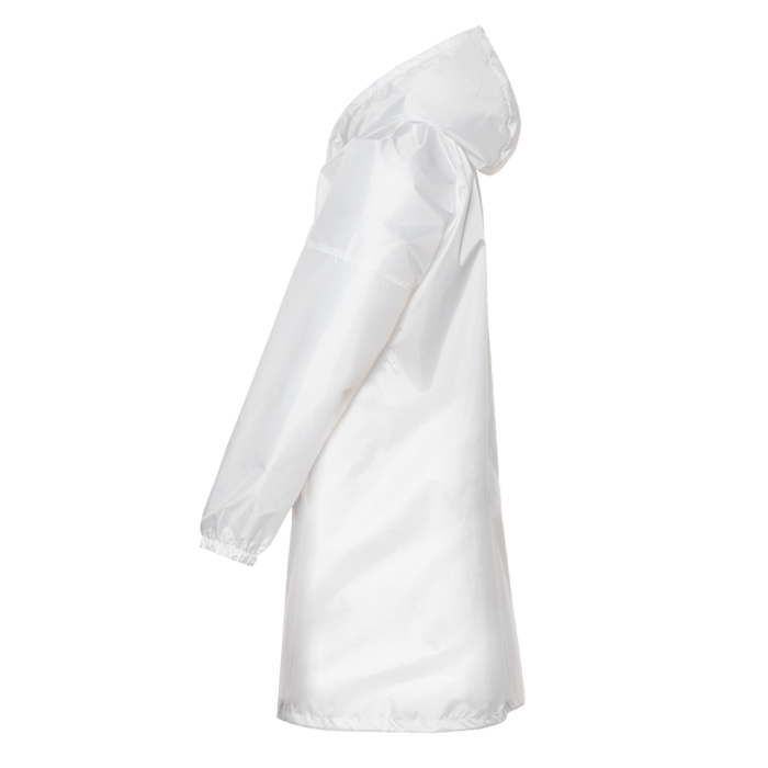 Белый однотонный дождевик арт. 305, Taffeta 190 T PU (100% полиэстер) | Мерч, униформа и текстиль для бизнеса фото-1