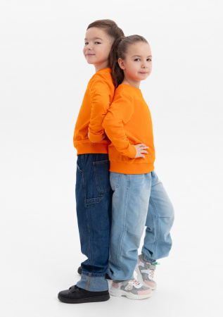 Свитшот детский STAN футер без начёса, 260, 63J, Оранжевый (28) | Мерч, униформа и текстиль для бизнеса photo-8