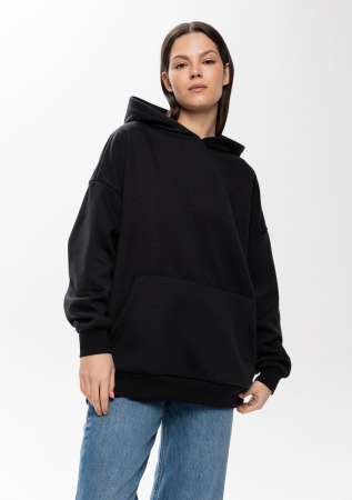 Худи унисекс STAN  оверсайз 320, 69, Чёрный (20) | Мерч, униформа и текстиль для бизнеса photo-7