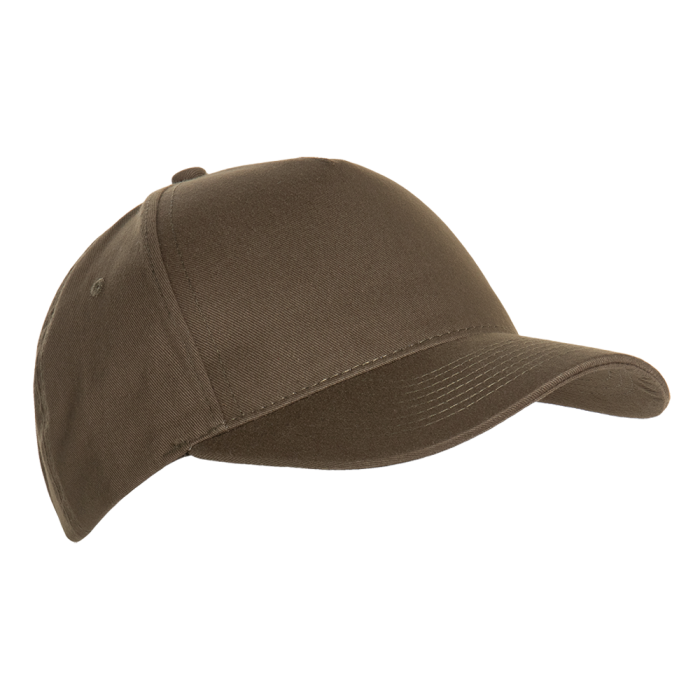 Бейсболка арт. 10L цвета хаки, 5 клиньев из 100% хлопка, 150 гр/м2, оптом | Мерч, униформа и текстиль для бизнеса  фото-0