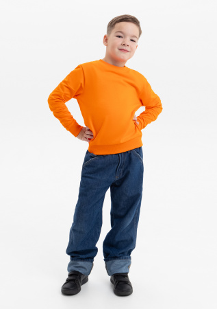 Свитшот детский STAN футер без начёса, 260, 63J, Оранжевый (28) | Мерч, униформа и текстиль для бизнеса photo-5