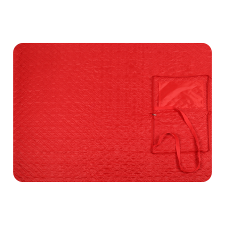 Красный плед арт. 307, 100% полиэстер, оптом | Мерч, униформа и текстиль для бизнеса photo-5