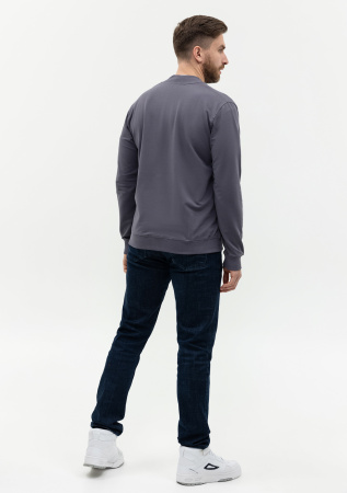 Темно-серая толстовка STAN арт. 65N на молнии, 78% хлопок, 17% полиэстер, 5% эластан, 245 гр/м2 | Мерч, униформа и текстиль для бизнеса photo-4