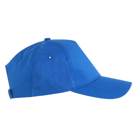 Синяя бейсболка 5 клиньев из 100% хлопка, 150 гр/м2, оптом | Мерч, униформа и текстиль для бизнеса  photo-1