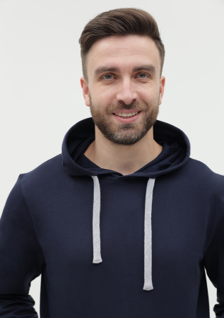 Худи унисекс STAN футер без начёса 260, 23, Т-синий (46) | Мерч, униформа и текстиль для бизнеса photo-15