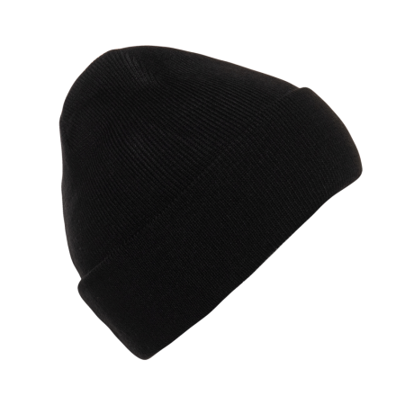 Черная шапка арт. 115 из 100% акрила, 300 гр/м2, оптом | Мерч, униформа и текстиль для бизнеса  photo-1