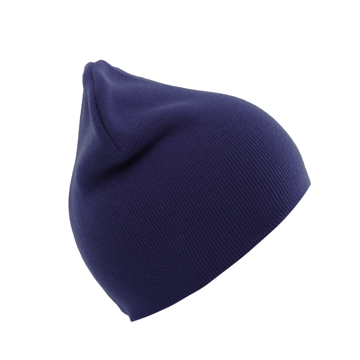 Темно-синяя шапка арт. 016 из 100% акрила, 300 гр/м2, оптом | Мерч, униформа и текстиль для бизнеса  фото-1