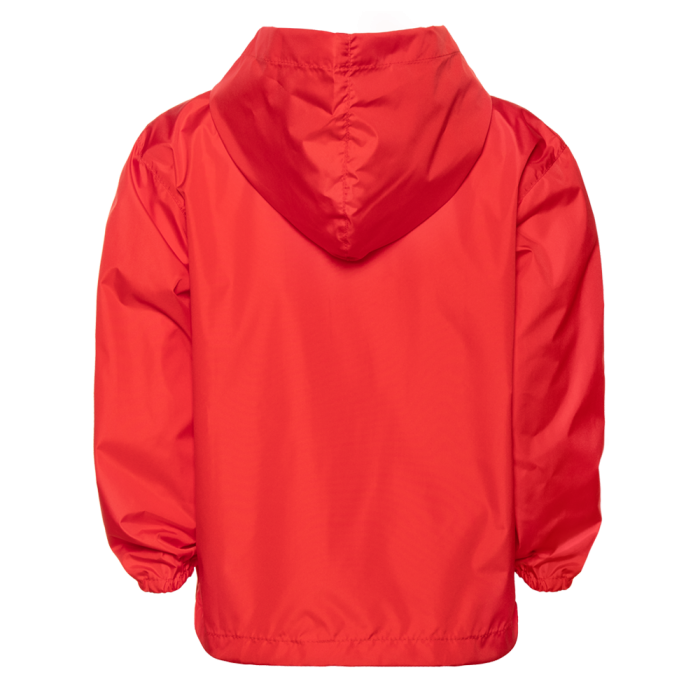 Красная детская ветровка, оптом | Мерч, униформа и текстиль для бизнеса фото-1