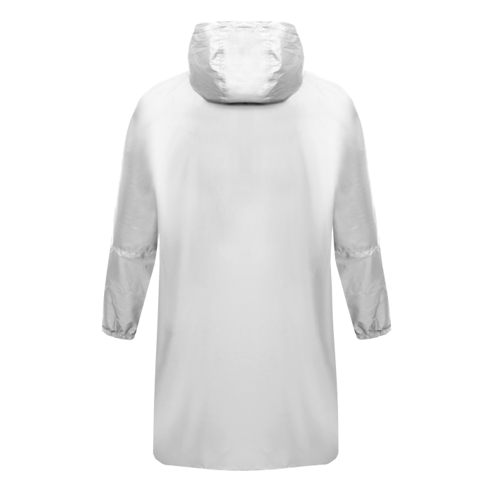Белый однотонный дождевик пончо арт. 61, 100% полиэстер с водоотталкивающей пропиткой, оптом | Мерч, униформа и текстиль для бизнеса фото-1