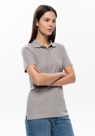 Рубашка поло женская STAN хлопок/полиэстер 185, 04WL, С-серый (72) photo-5