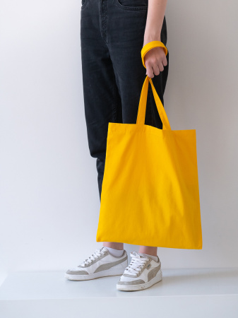 Сумка шопер STAN хлопок 38*42, 220, 200, Жёлтый (12) photo-1