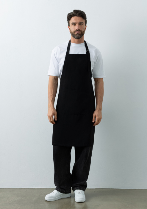 Фартук с грудкой, 240, 01, Черный (20) фото-3