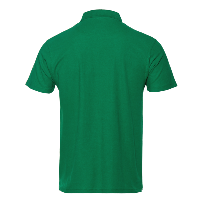 Зеленая рубашка поло арт. 04, 65% хлопок, 35% полиэстер, 185 гр/м2, оптом | Мерч, униформа и текстиль для бизнеса  фото-1