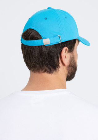 Бирюзовая бейсболка арт. 03, 5 клиньев из 100% хлопка, 280 гр/м2, оптом | Мерч, униформа и текстиль для бизнеса  photo-6