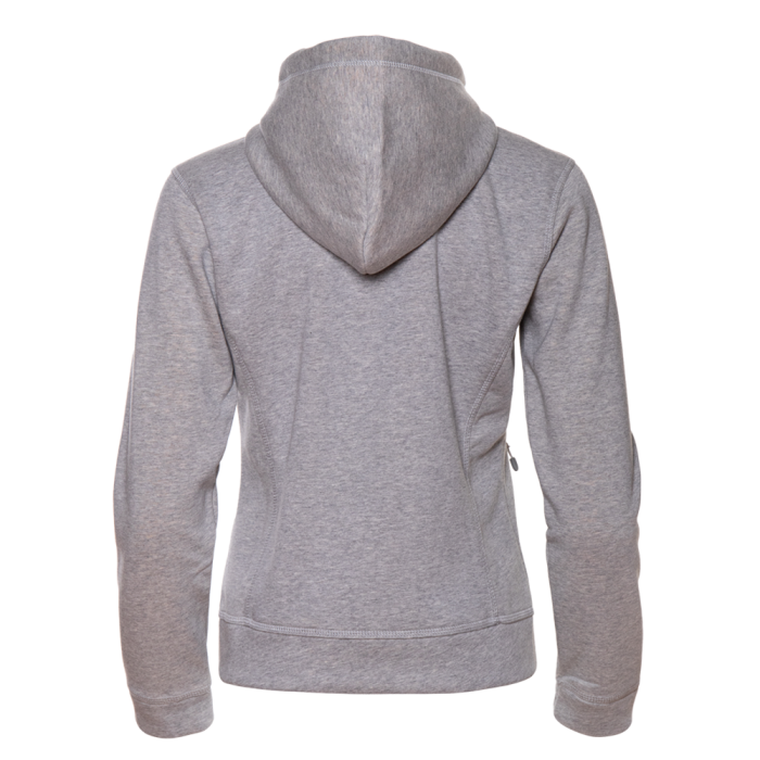 Толстовка женская STAN  с капюшоном на молнии сэндвич 320, 19, Серый меланж (50)   фото-2