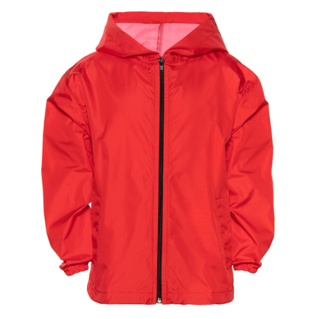 Красная детская ветровка, оптом | Мерч, униформа и текстиль для бизнеса photo-0