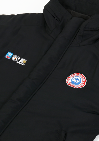 Черная однотонная куртка арт. 73, 100% полиэстер с водоотталкивающей пропиткой, оптом | Мерч, униформа и текстиль для бизнеса photo-28