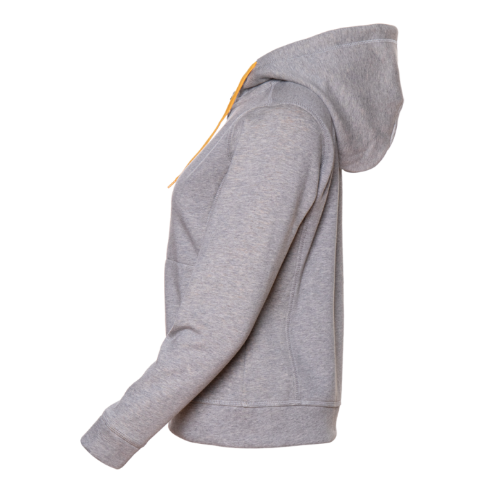 Толстовка женская STAN  с капюшоном на молнии сэндвич 320, 19, Серый меланж (50)   фото-1