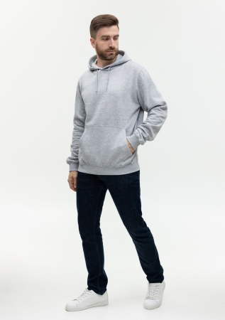 Худи унисекс STAN футер с начёсом 260,20,Серый меланж (50) | Мерч, униформа и текстиль для бизнеса photo-4