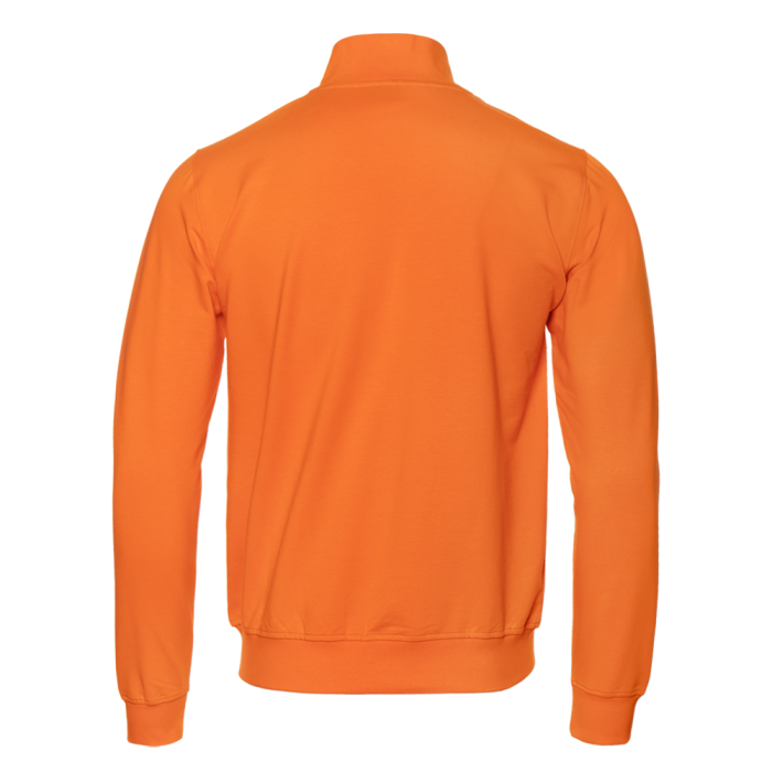 Оранжевая толстовка STAN арт. 65 на молнии, 78% хлопок, 17% полиэстер, 5% эластан, 245 гр/м2 | Мерч, униформа и текстиль для бизнеса фото-1