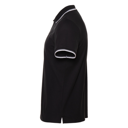 Рубашка поло мужская STAN с окантовкой хлопок/полиэстер 185, 04T, Чёрный (20) | Мерч, униформа и текстиль для бизнеса photo-2