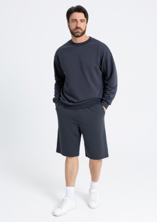 Свитшот унисекс STAN футер без начёса, 350, 96, Графит (101) | Мерч, униформа и текстиль для бизнеса photo-5